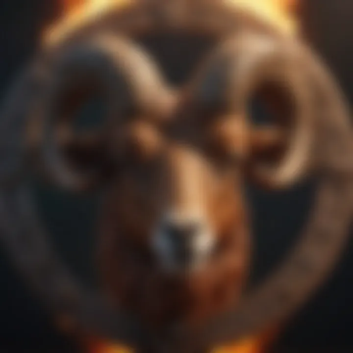 Aries Ram Symbol