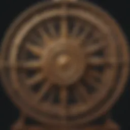 Celestial Wheel Representing Astrological Houses