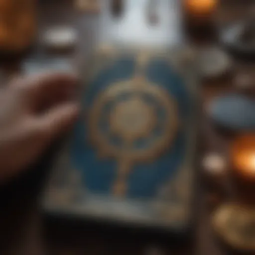 Mystical Tarot Deck with Cosmic Symbols