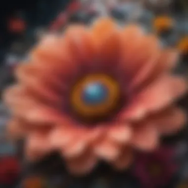 Cosmic Petal Patterns Cosmic Petal Patterns