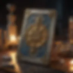 Crowley Tarot deck spread showcasing unique symbols