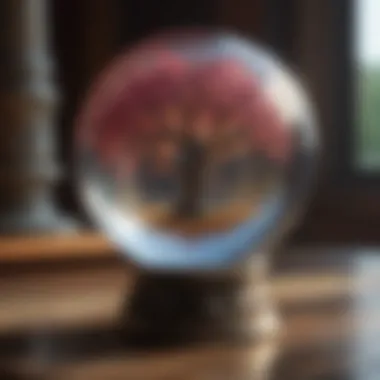 Crystal Ball Gazing into Love Future