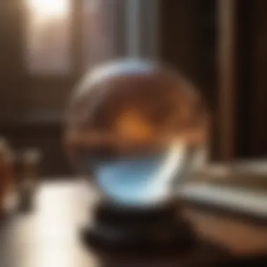 Crystal Ball on a Table