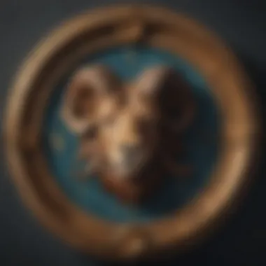 Artistic Representation of Zodiac Signs The twelve zodiac signs represented artistically