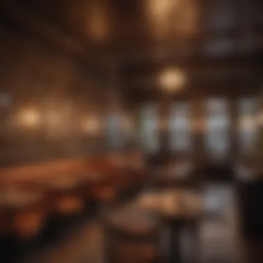 Cozy Cafe Atmosphere Enhanced by Astrology Cozy cafe setting with astrological decor