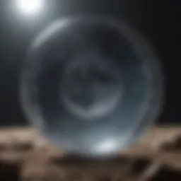 Astrological symbols representing moon and rising signs