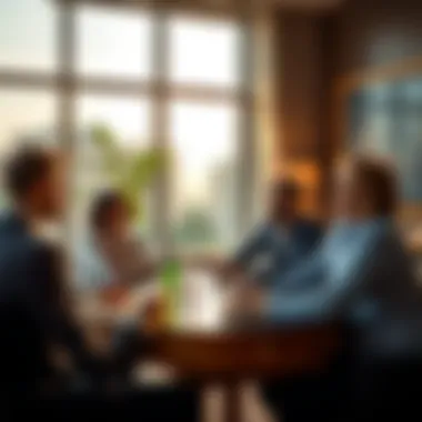 Strategic Marketing Discussion: Enhancing Hotel Visibility through FAM Trips A strategic meeting discussing marketing strategies for hotels