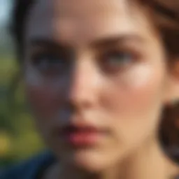 A serene landscape symbolizing intuition and connection