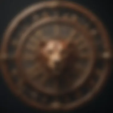 Zodiac Wheel Showing Leo and Sagittarius Interconnection