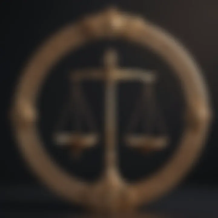 Elegant Libra Symbol