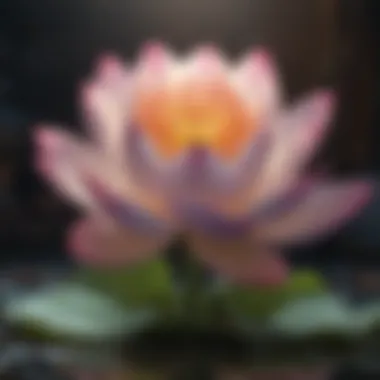 Lotus Blooming in Tarot Reading