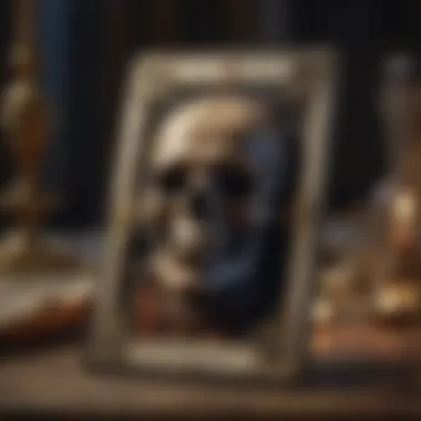 Mysterious Death card in Ryder-Waite Tarot Deck