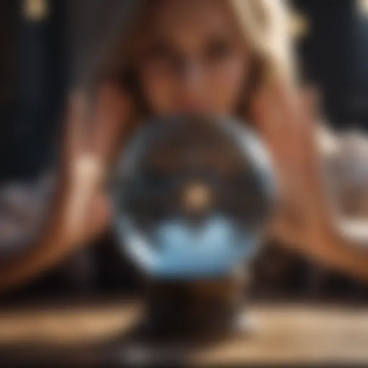 Tarot Reader's Crystal Ball for Clairvoyance