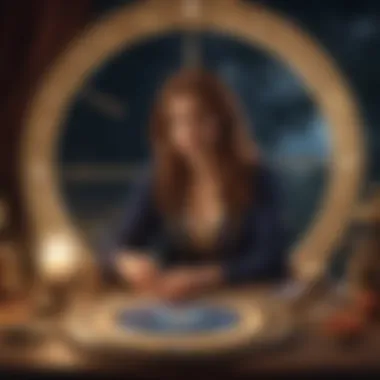 Artwork showcasing the mystical insights of TarotTales in astrology readings TarotTales Astrology Revelations