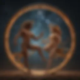 Taurus and Scorpio in a celestial dance