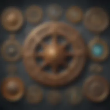 Zodiac Symbols and Their Houses Illustration of zodiac symbols representing individual houses