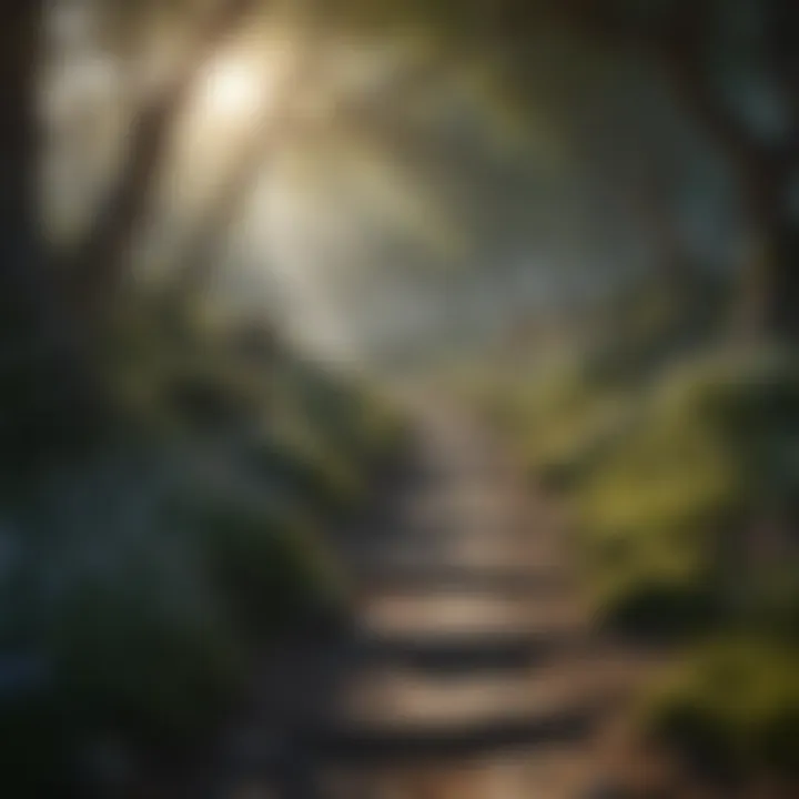 Mystical Pathway Illustration